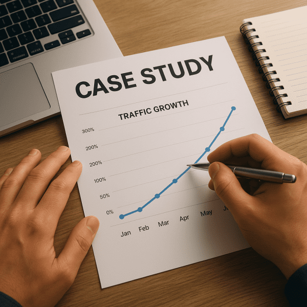 Case study – jak poprawić ruch o 300% w 6 miesięcy