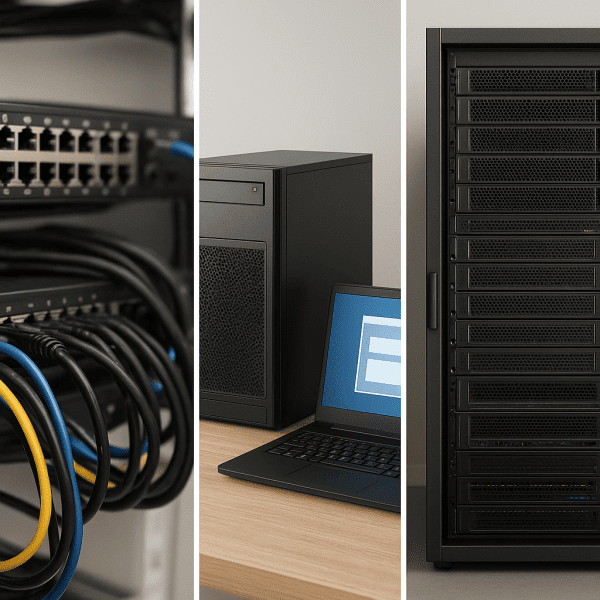 Jak działa hosting współdzielony, VPS i serwer dedykowany