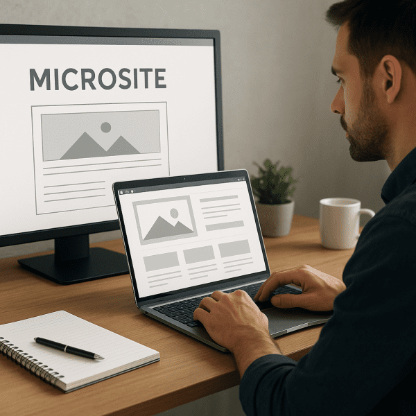 Jak tworzyć mikrostrony (microsites) dla kampanii marketingowych